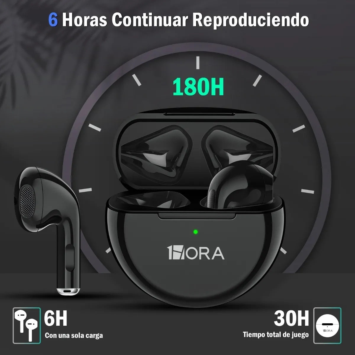 1HORA Audífonos Inalámbricos AUT119