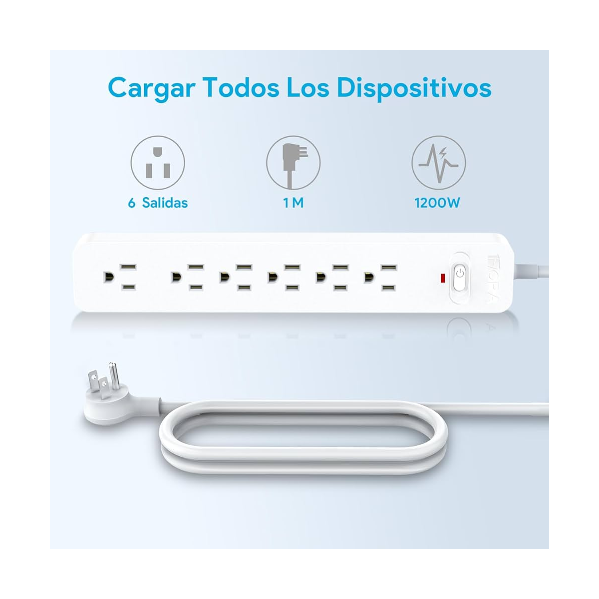 1HORA Multicontacto de 6 Salidas