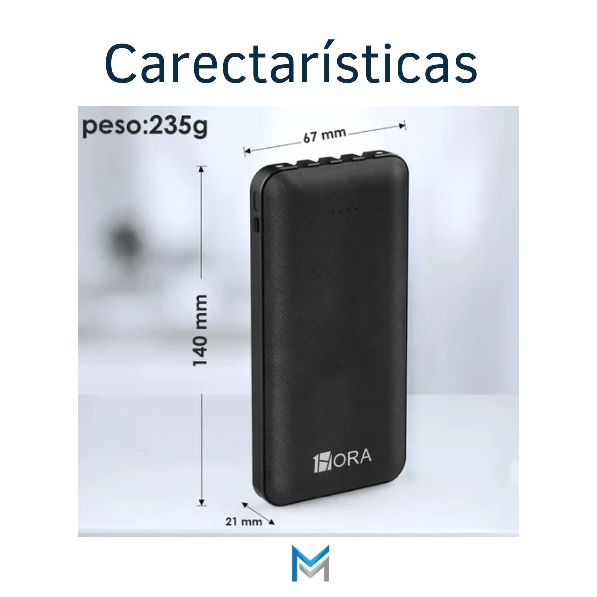 Power Bank 1HORA 10000MAH