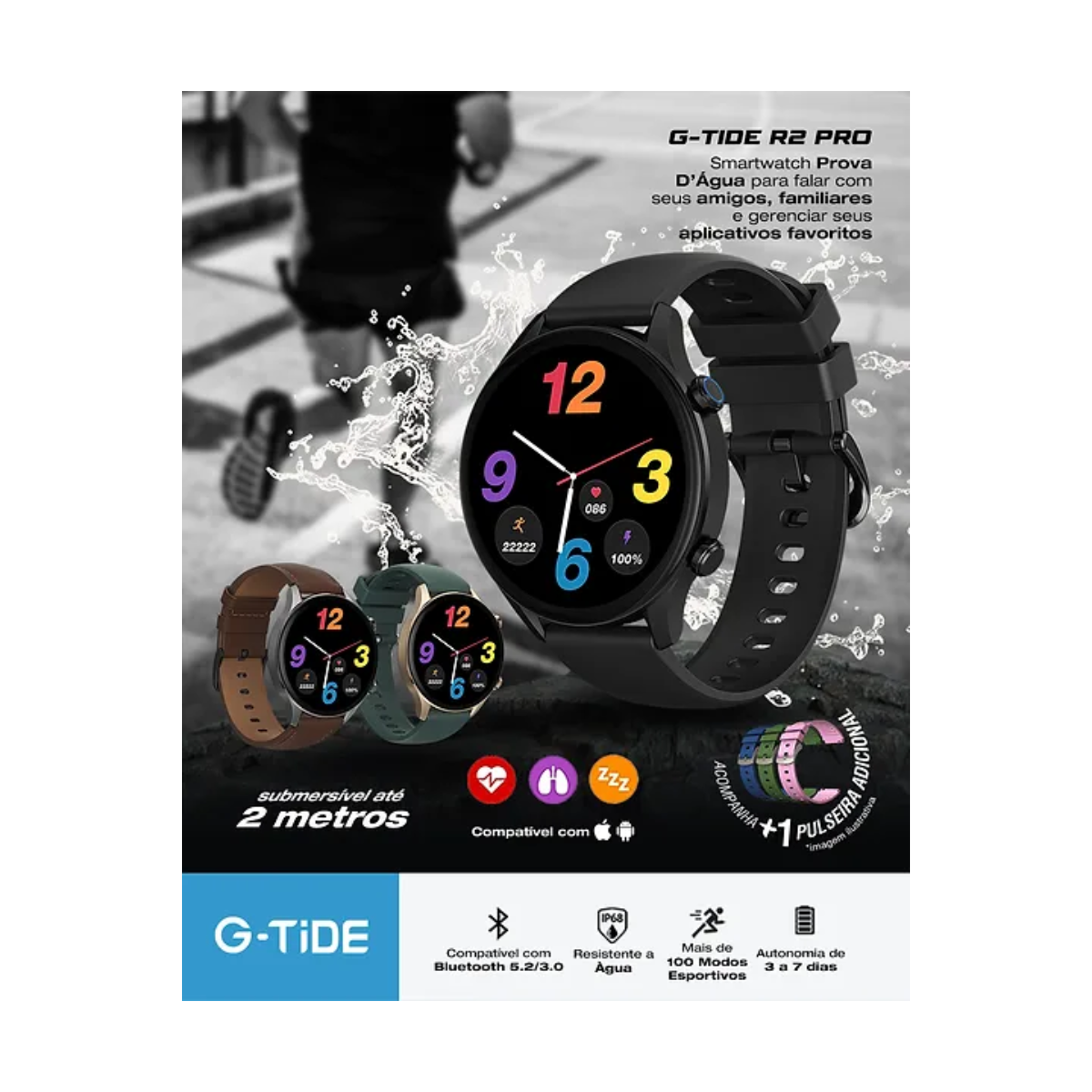 Smartwatch G-Tide R2 Pro