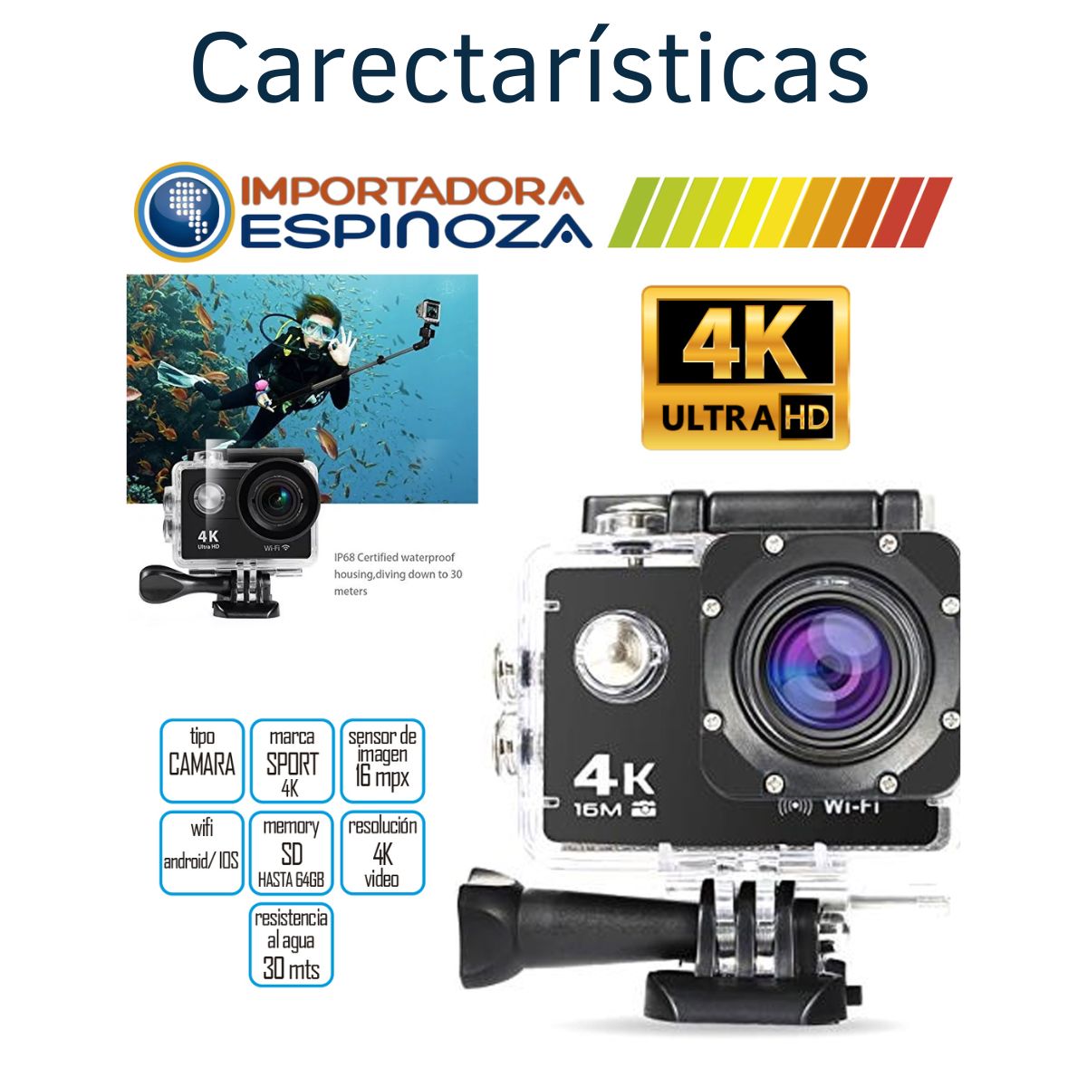 Action Camera 4k Sports