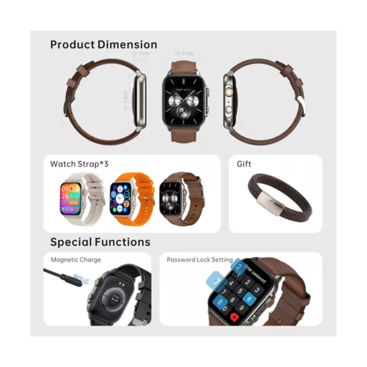 Smartwatch G-Tide S5 Pro