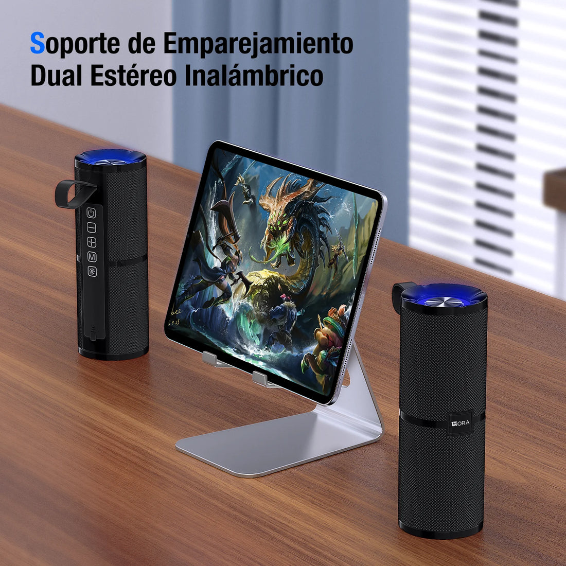 Bocina Bluetooth Portátil 1HORA BOC060